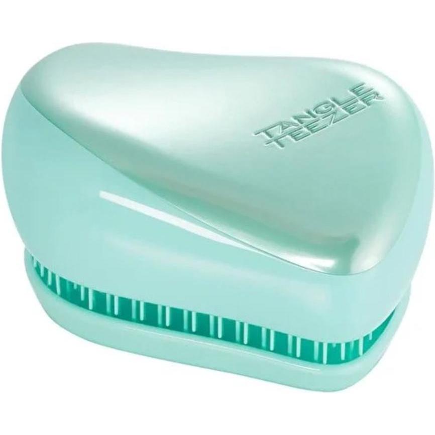 Tangle Teezer, Spazzola + Pettine, Spazzola per capelli Compact Styler Teal Matte Chrome