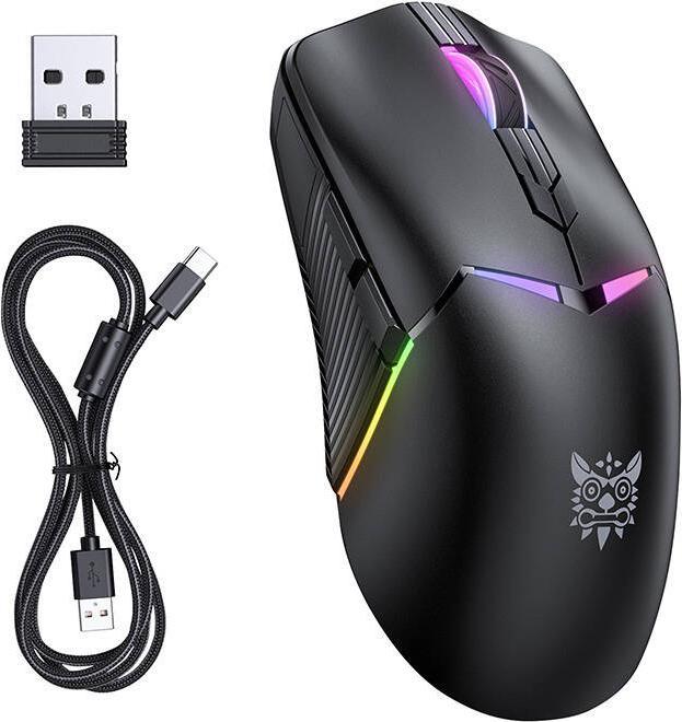 Produktbild Onikuma CW928 gaming mouse (black) (Kabellos, Kabelgebunden)