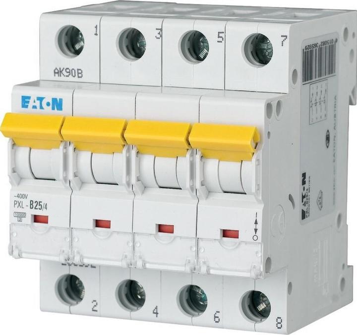 Produktbild Eaton MOE PXL-C25/4 LS-Schalter 4p 25A C-Char