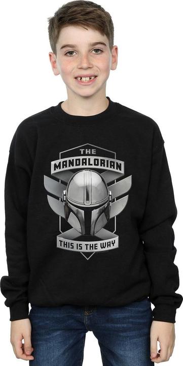 Produktbild Star Wars The Mandalorian This Is The Way Mando Sweatshirt Jungen (104)