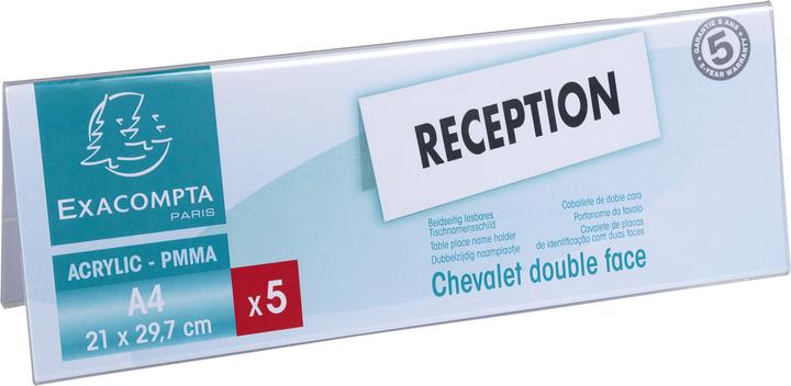 Produktbild Exacompta Tischnamenschilder