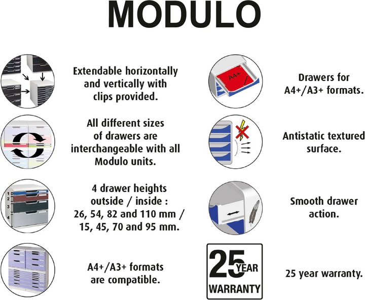Produktbild Exacompta Modulo (A4+)