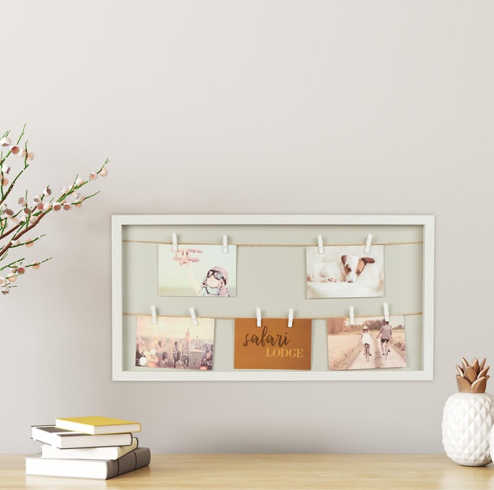 Actual product image Relaxdays Picture frame (Bulletin board, 62 x 3 x 32 cm)