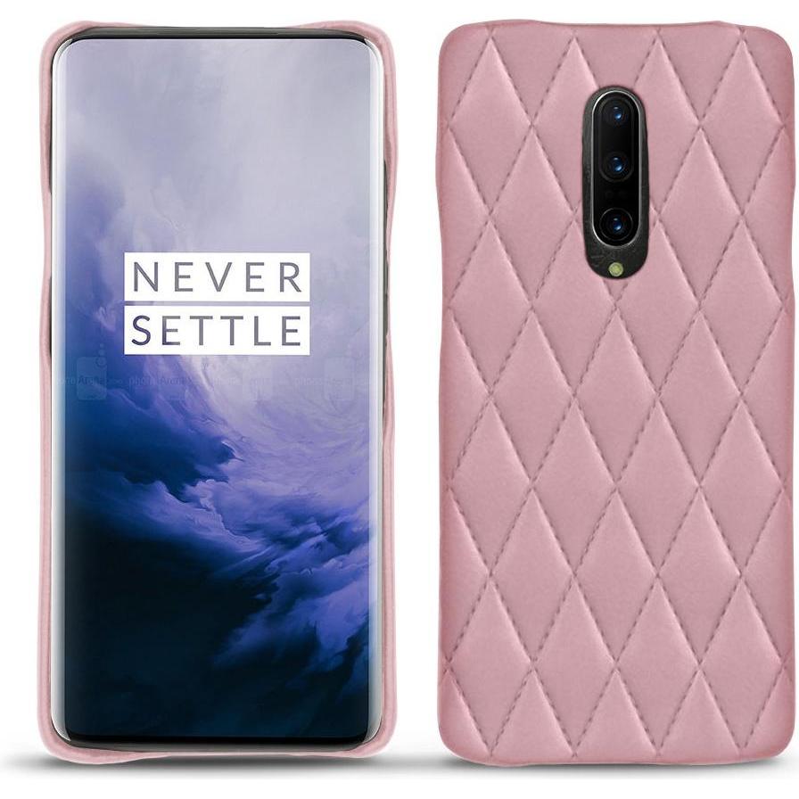 Noreve Lederschutzhülle (OnePlus 7 Pro), Smartphone Hülle, Rosa
