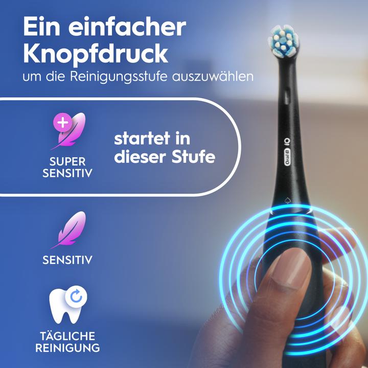 Produktbild Oral-B iO Series 2 Night Black/Calm Pink mit 2. Handstück Elektrische Zahnbürste