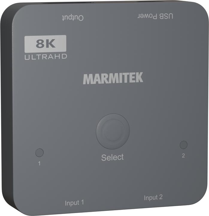 Actual product image Marmitek HDMI Switch Connect 720 - 2/1 (8K/60Hz)