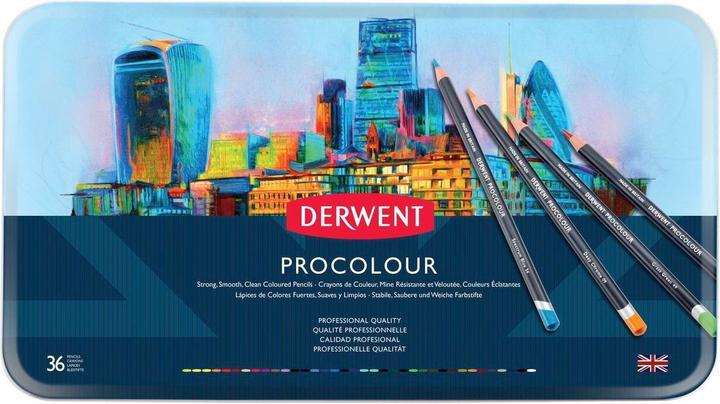 Produktbild Derwent Procolour Buntstifte (Mehrfarbig, 72 x)