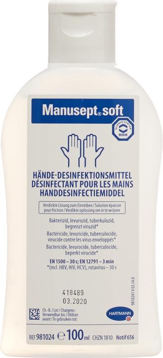 Image du produit IVF Hartmann soft désinfectant mains liq (100 ml)