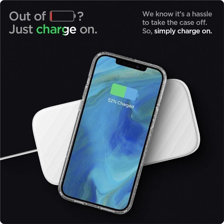 Productafbeelding Spigen Vloeibare kristalglitter (Apple iPhone 12 Pro, Apple iPhone 12)