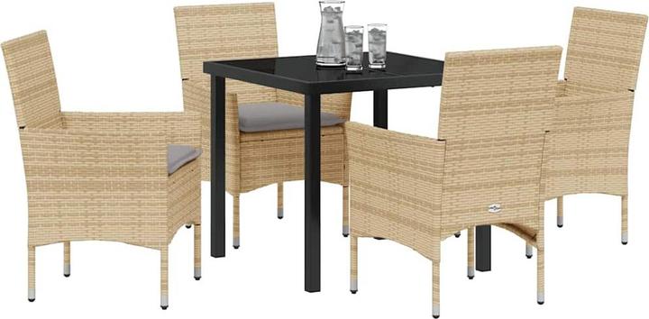 Produktbild vidaXL Garten Essgruppe (80 x 80 x 73 cm)