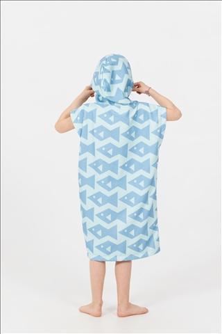 Produktbild After Essentials Babies Poncho - Square Fish