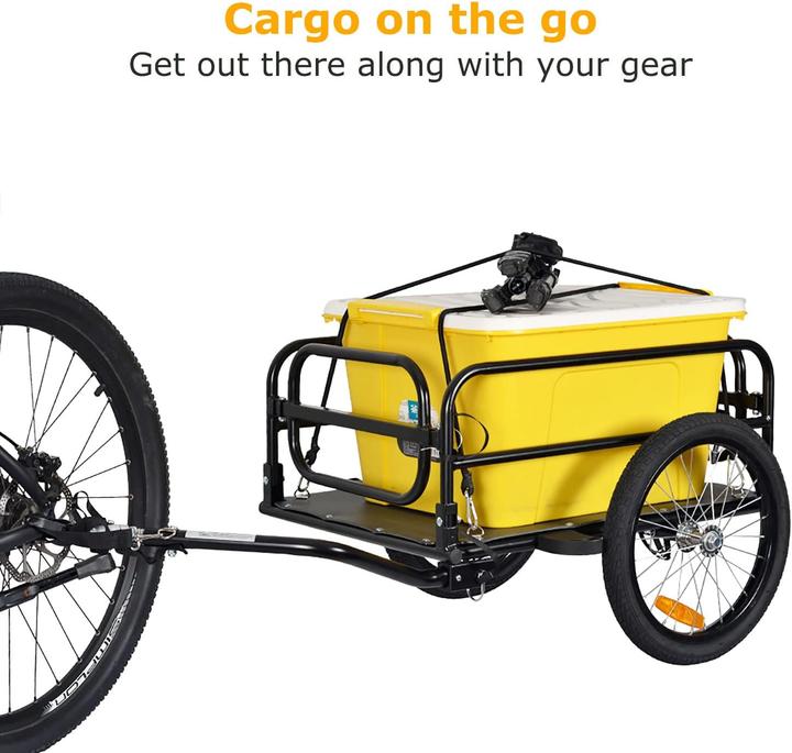 Produktbild Tiggo Klappbarer Fahrrad-Lastenanhänger