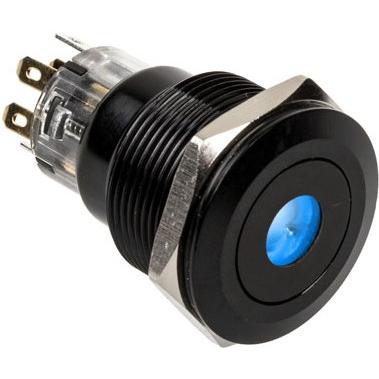 DimasTech Vandalismustaster 22mm, Blackline Dot - RGB (PD223)