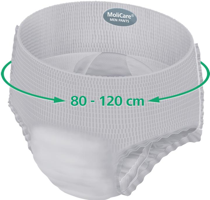 Actual product image MoliCare Men Pants 7 Incontinence Pants (8 x, M)