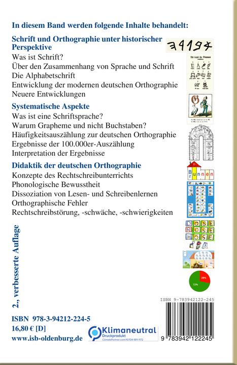 Produktbild Deutsche Orthographie (Deutsch, Günther Thomé, 2018)