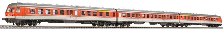Liliput Dieseltriebw. BR 614/914 blutorange/kieselgrau 3-tlg. DB Ep.IV AC (Spur H0)