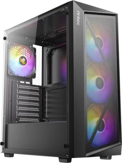 Image du produit Antec Boitier Moyen Tour Atx Ax67 RGB Avec Panneau Vitré (Noir) (ITX, mATX, ATX)