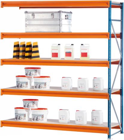 Produktbild Schulte Lagertechnik Anbauregal W100 mit Spanplatten