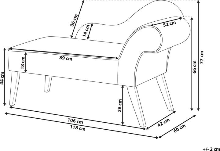 Produktbild Beliani Biarritz (Ecksofa)