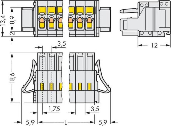 Image du produit Wago 734-109/037-000