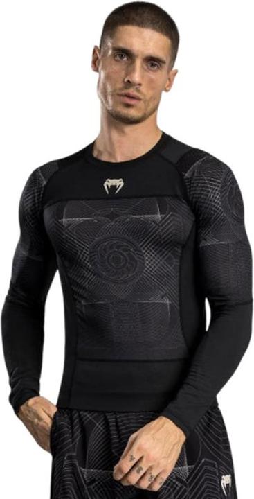 Immagine prodotto Venum G-Fit Air Long Sleeve Rashguard Deep Black Desert Sand (XL)