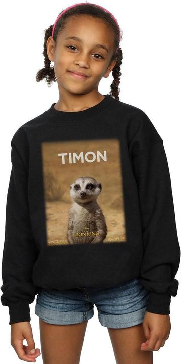Disney The Lion King Movie Timon Poster Sweatshirt Mädchen (128)