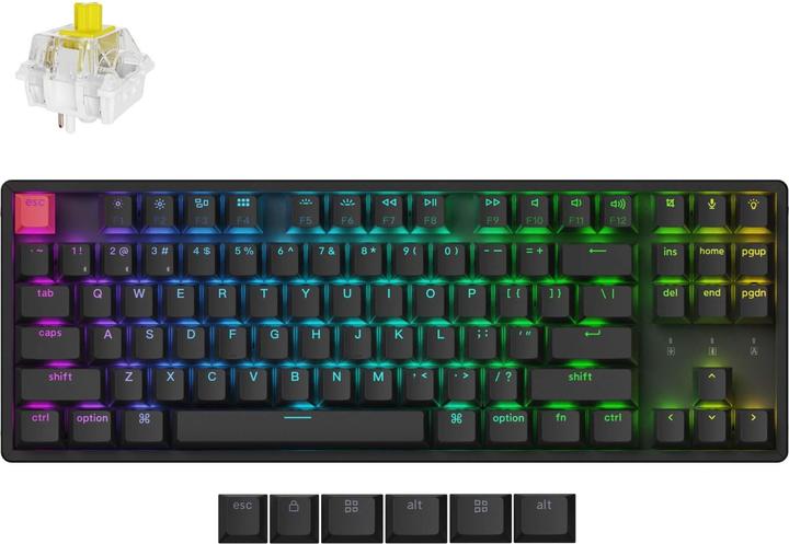 Immagine prodotto Keychron K8 QMK (Version 2) (US, Senza fili, Cablato)