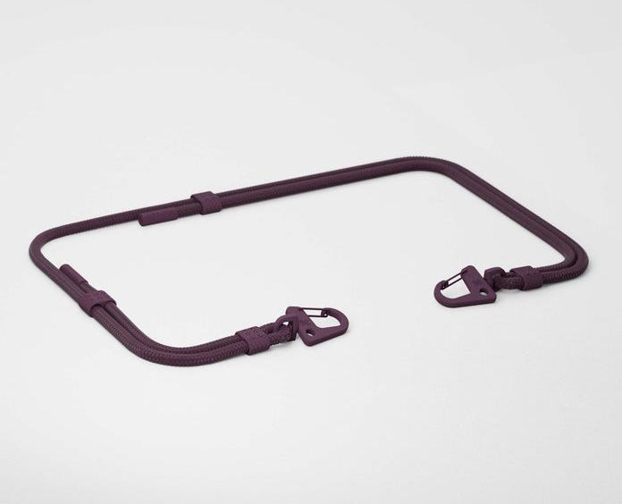 Actual product image XOUXOU Burgundy Carabiner Strap (One Size)