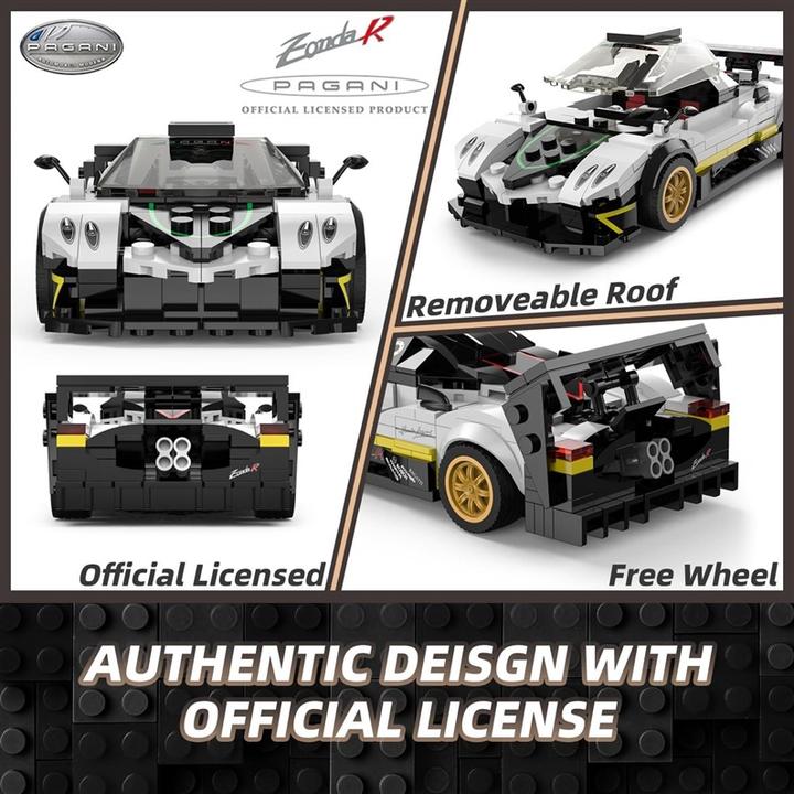 Image du produit Komelon TOY CAR MODEL RASTAR ZONDA R BRICK 93900