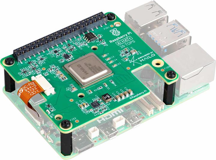 Raspberry Pi Official AI HAT+ for 5 - 26 TOPS