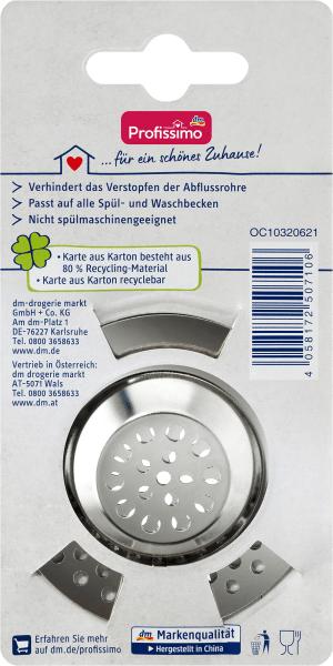 Produktbild dm Profissimo Abfluss-Siebe