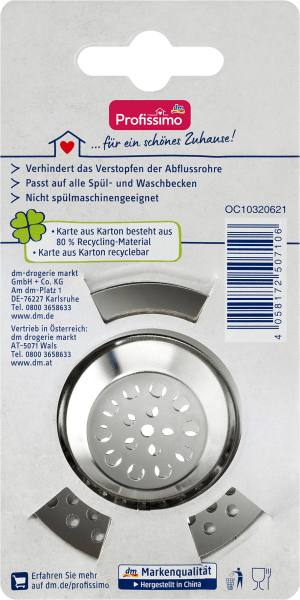 Produktbild dm Profissimo Abfluss-Siebe