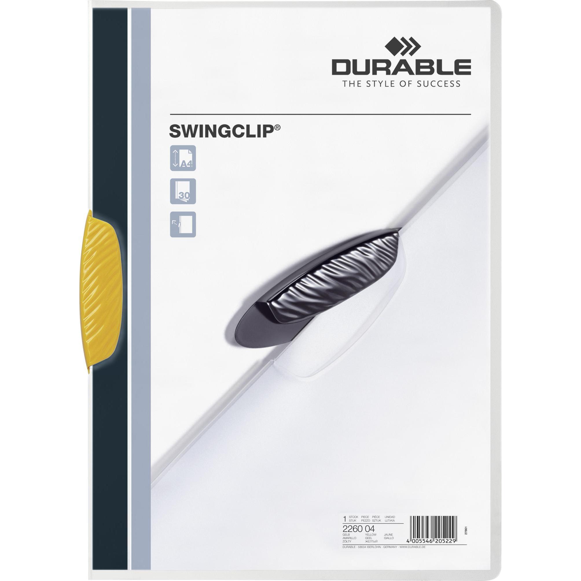 Durable, Mappe, Klemmhefter SWINGCLIP (A4, 1 x)