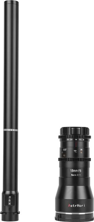 Image du produit AstrHori 18mm f/8 2X Macro Canon EF (Canon EF, APS-C / DX)