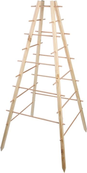 Immagine prodotto Esschert Design Pflanzenstütze Pyramide aus Holz (65.50 cm, 65.50 cm)