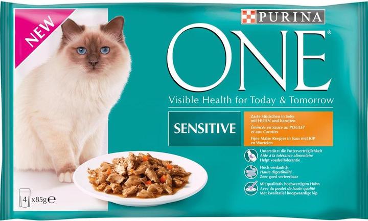 Image du produit Purina ONE Sensible (Adulte, 4 pcs, 340 g)