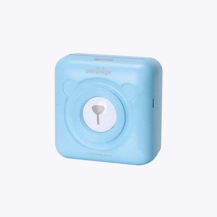 Produktbild PeriPage Mini Fotodrucker A6 - Blau, 203 dpi (Thermotransfer, Farbe)