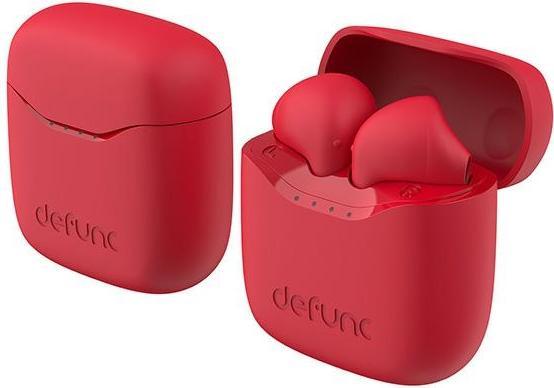 Actual product image Defunc True Lite Earbuds, In-Ear, Wireless, Red (ANC, 20 h, Wireless)