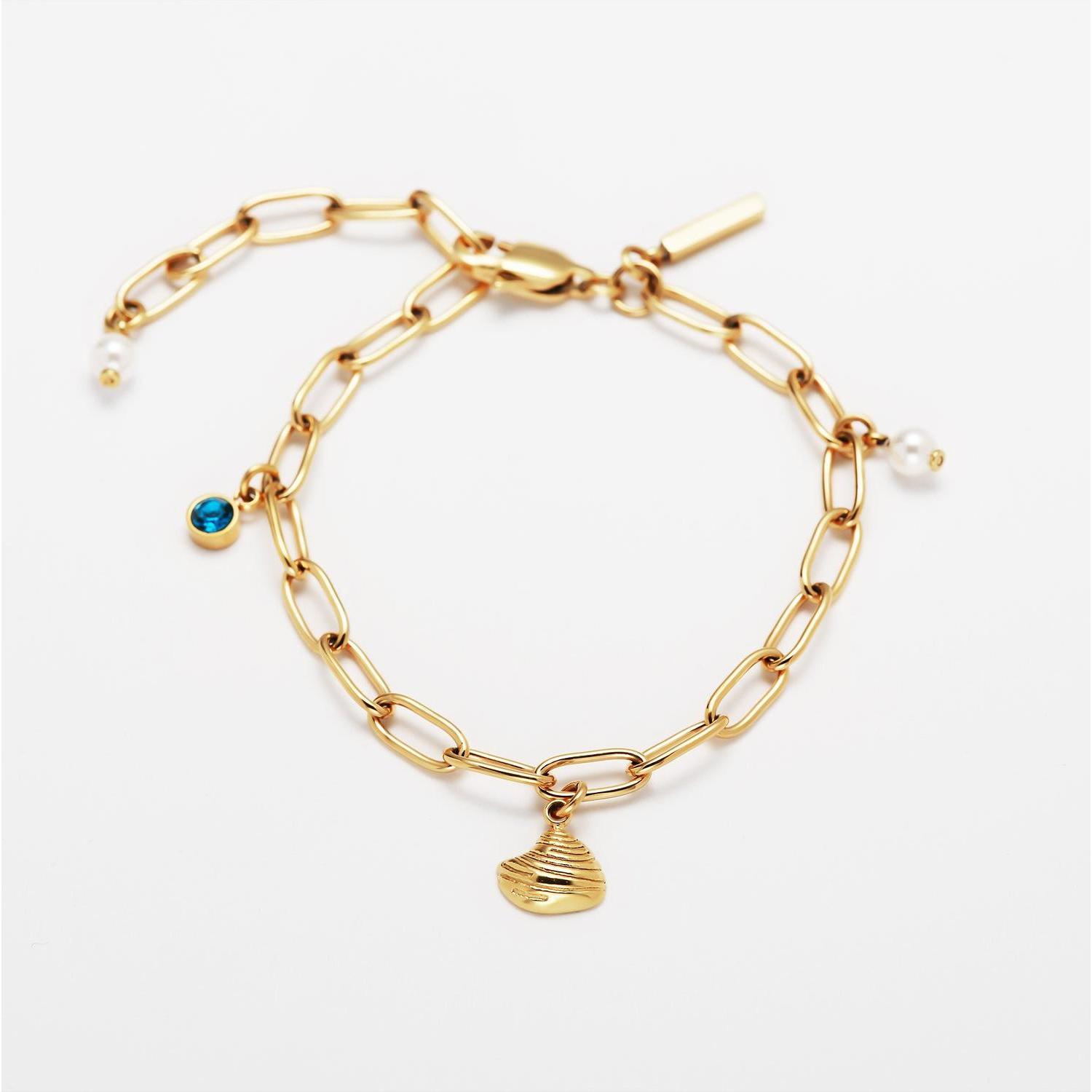 Esprit, Armschmuck, Armband, (21 cm, Edelstahl)