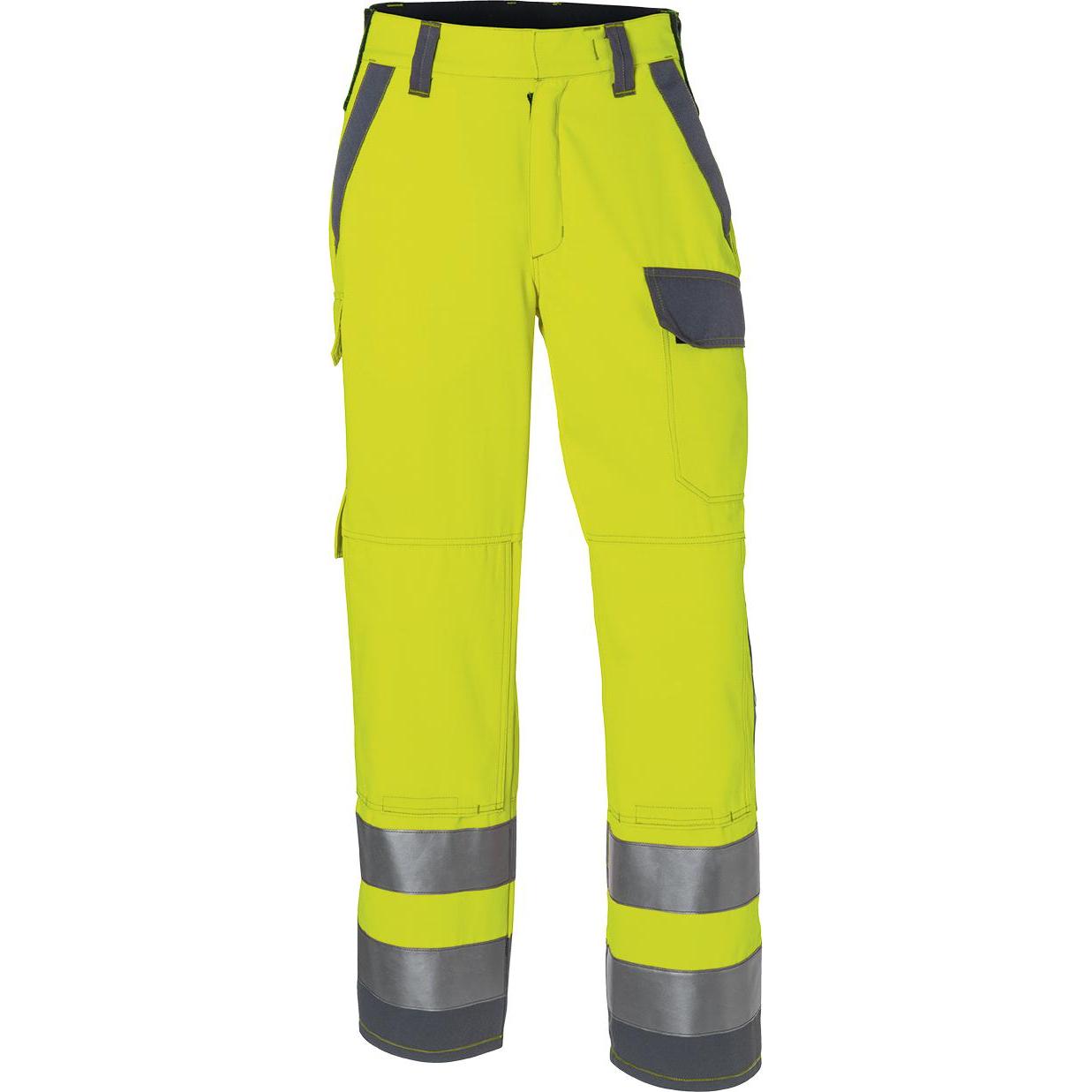 Kübler, Arbeitshose, Hose PROTECTIQ HIGH VIS ARC1 PSA 3 warngelb/anthrazit Form 2393 Grösse 50 (50)