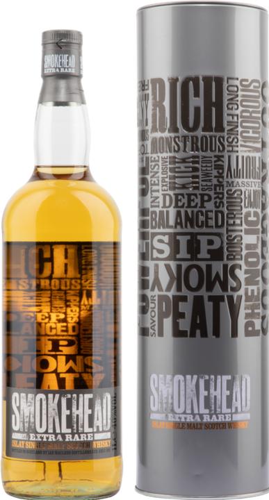Image du produit Ian Macleod's Smokehead Extra Rare (Single Malt, Scotch Whisky, 1 x 100 cl)
