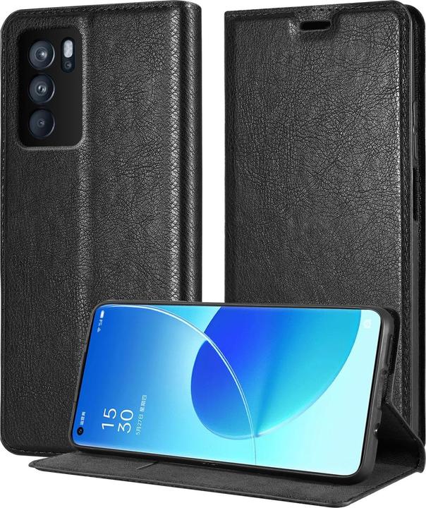 Actual product image Cadorabo Case Book Invisible Magnet (Oppo Reno 6 Pro 5G)