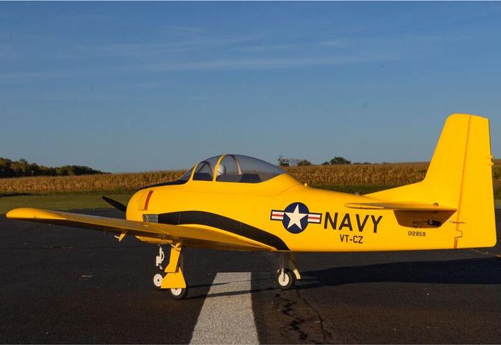 Produktbild E-Flite Carbon-Z T-28 Trojan 1980mm Elektromotor BNF Basic inkl. AS3X und SAFE (Warbird)