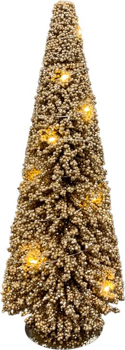 Exner LED Sapin Luminère or 15x15x40cm