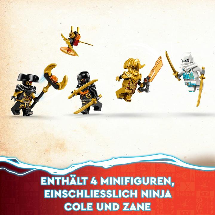 Produktbild LEGO Zanes Drachenpower-Spinjitzu-Rennwagen (71791, LEGO Ninjago)