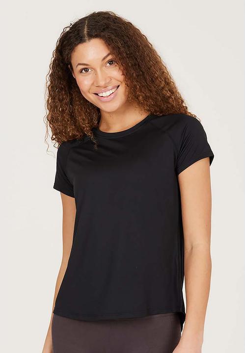 Actual product image Endurance Athlecia Gaina V2 W S/S Tee Black Grösse: 40 (L)