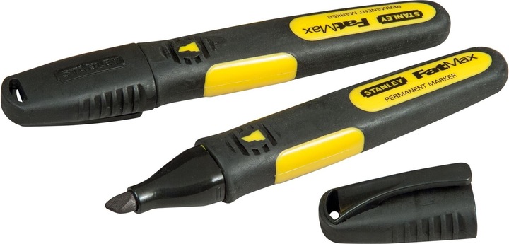 Produktbild Stanley Permanentmarker (Schwarz, Gelb, 2 x)