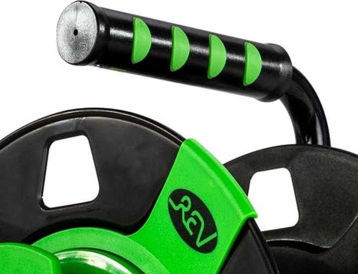 Image du produit REV Cable Reel EX 40m H05RR IP44 3000W Extension Cable Outdoor Rubber Grounded Plug Green (40 m, 1.50 mm²² mm)