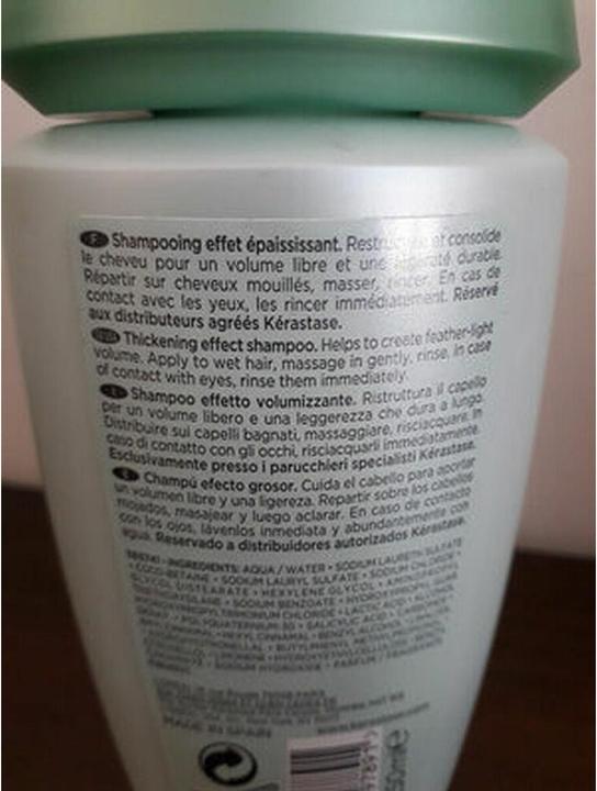 Actual product image Kérastase Volumifique Bain Volumifique (250 ml, Liquid shampoo)