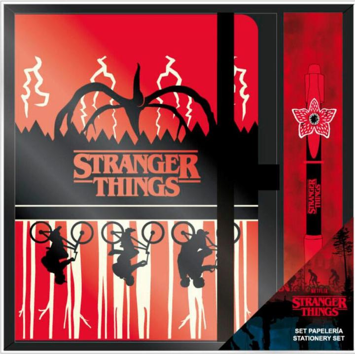 Image du produit Cerda STRANGER THINGS - Set Notebook A5 + Stylo à Bille (A5)